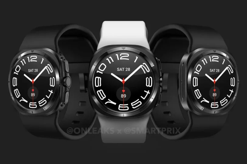 שעון ה-Galaxy Watch 7 Ultra (מקור OnLeaks ו-Smartprix)