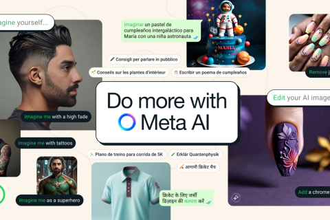 Meta AI בוואטסאפ (מקור וואטסאפ)